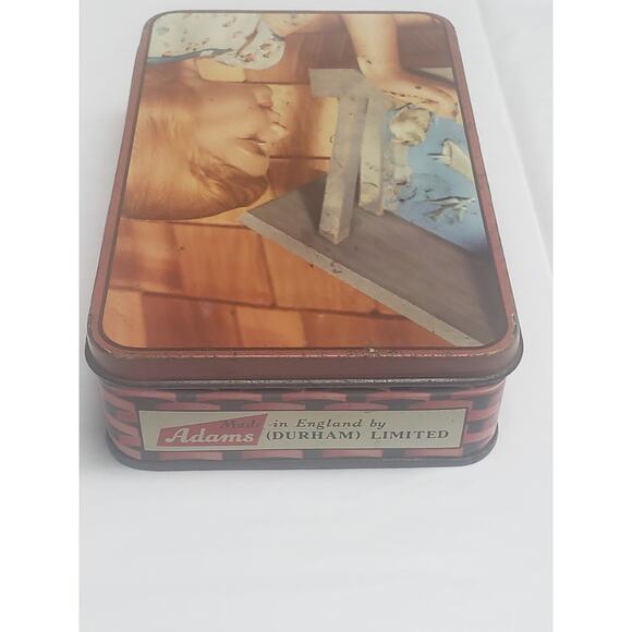 Vintage Adams Made in England by ( Durham ) Limited Tin - Picture 3 of 8